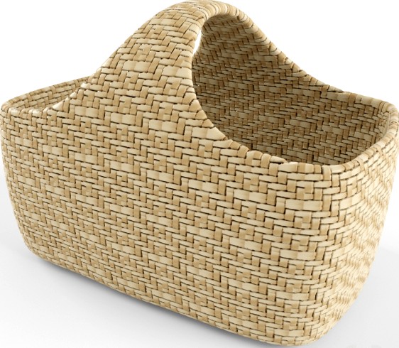 Rattan basket