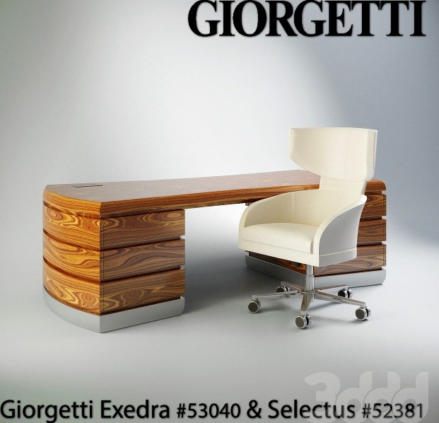 Giorgetti Exedra #53040 &amp; Giorgetti Selectus #52381