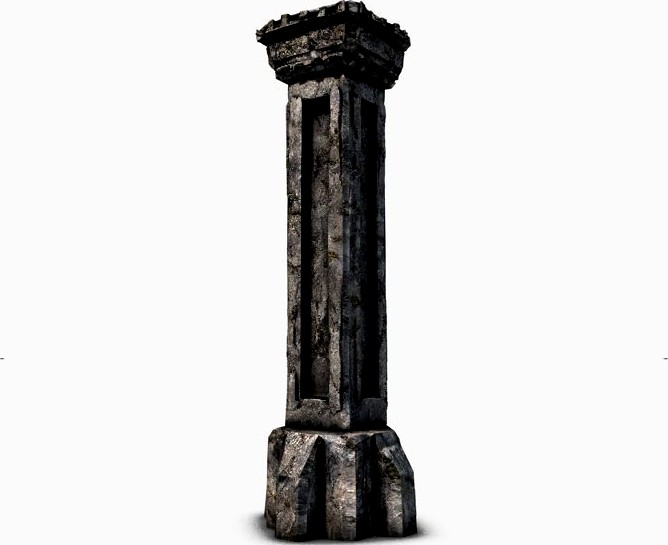 Stone Column 33d model