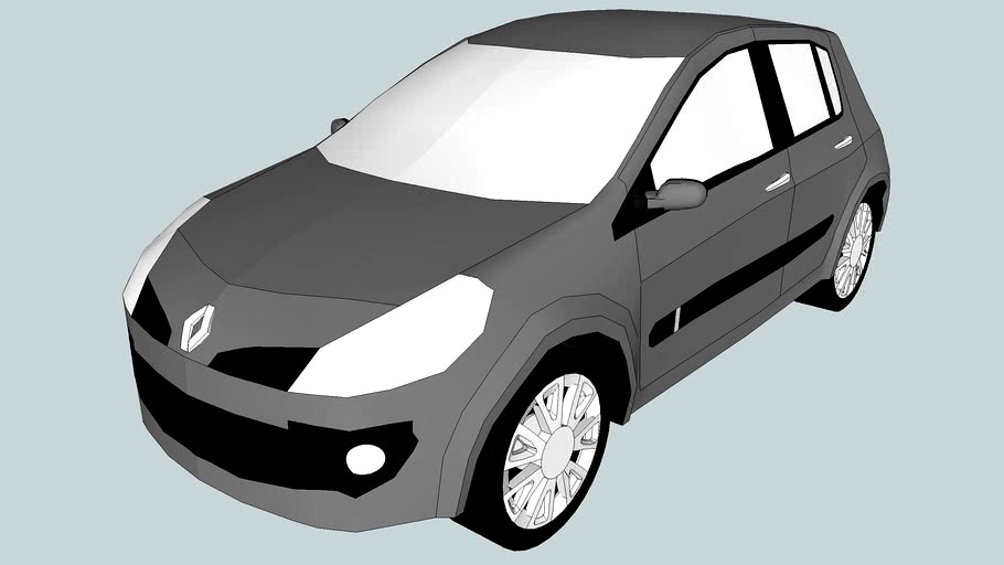 2006 Renault Clio III Phase I (Low Poly)