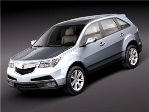 Acura MDX 2011 SUV 3D Model