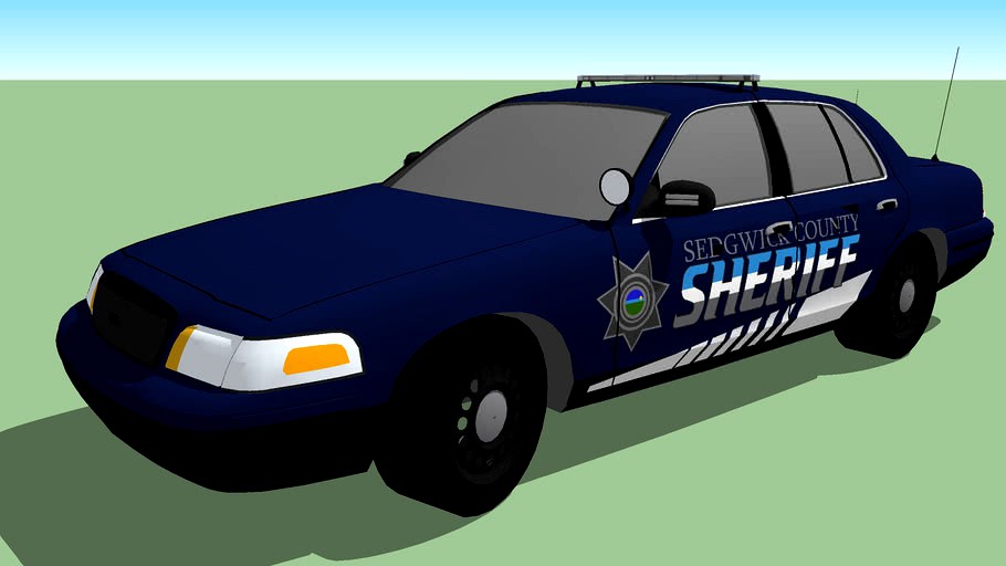 Sedgwick County Sheriff Ford Crown Vic Police Interceptor