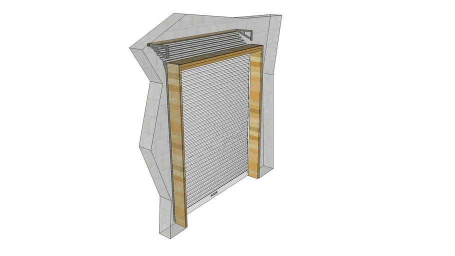 Rolling Overhead Garage Door