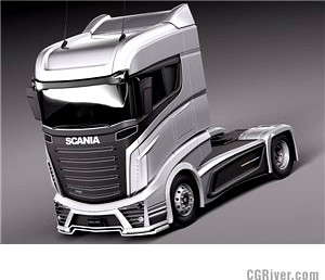 Scania R1000 2014 - 3D Model