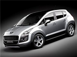 Peugeot 3008 3D Model