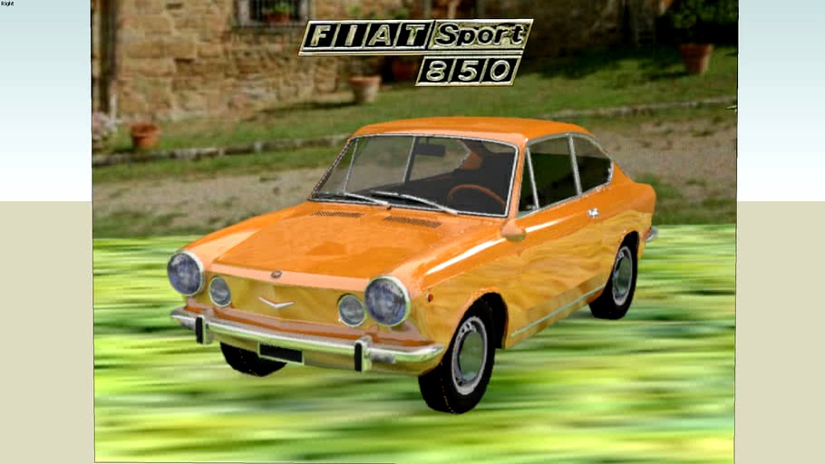 FIAT 850 SPORT COUPE' 1968