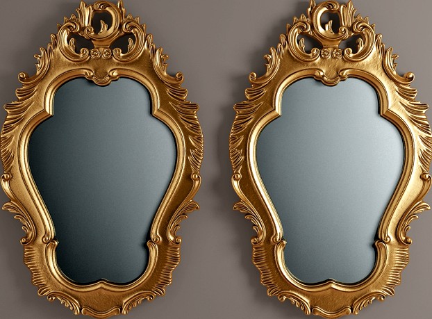 сarved mirror