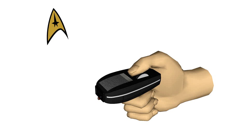 Star Trek Weapons - Original Series - Type 1 Hand Phaser (2266)