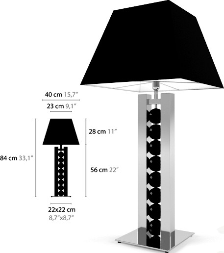 ILFARI Table Lamp 6414 B