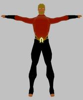 Aquaman low poly