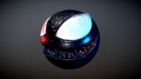 Black spiderman emoji