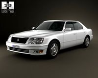 Lexus LS XF20 1997 3D Model