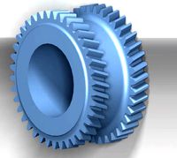 herringbone gear with parameter
