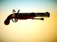 Old Pirat Powder Gun