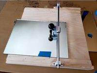 Mirror/Glass cutting jig
