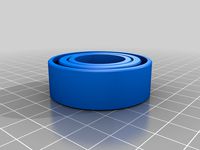 Slide bearing and sleeve for filament spool