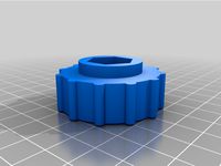 CNC 6040 Axis Knob by henryarnold