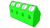 Terminal Block, circuit board, 4 wire