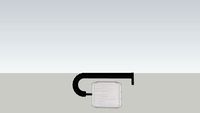 Bus Mirror Lower Mount