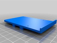 CR-6SE Raspberry Pi Rail Mount Case by kevfquinn