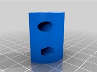 Ender 3 (V2) Z motor lead screw coupler and Z motor mount by MrWraith2