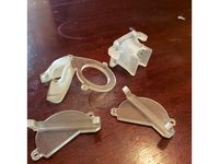Smart effector/Volcano Fan ducts/mounts for 2 5015 part cooling fans and 40mm heatsync fan by NCNFN3D_Arts