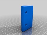 Rack It shelving door hinge (Print enclosure) by NashCreative