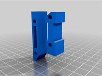 Traxxas Slash/Rally 4x4 LCG taller battery mounts (1/10) by Meebert