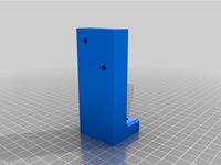CR-6 Left Side Screen Mount and End Cap Cover by cghildreth