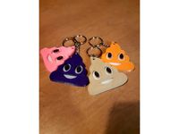 Poop Emoji Keychain by Charles2010