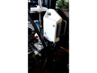 CR-10 Mini Double X stepper damper brace by Shiver999