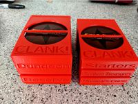 Clank: A Deck-Building Adventure Card Boxes by kickahaota