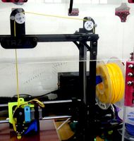 Flex Filament Pulley Guide for Lulzbot Taz 5 by billyd