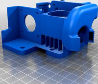 Anycubic Chiron direct drive modification (almost all factory parts: extruder, v5 hotend, 4010 fan, 5015 radial fan)) by ggrzyk
