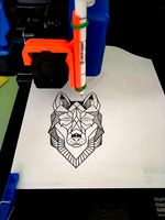 Artillery Sidewinder / Genius Pen Plotter Holder by DannyckCZ