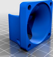 E3D v6 Hotend Heatsink 40mm Fan Duct by Zep_To_3D_Druck