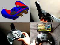 Steam Controller Smartphone Mount by metin_celik