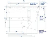 Creality Ender-2 Base Plate by lewtwo