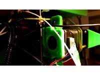 Creality CR-10/Tevo Tornado 2nd X Stepper Mount for Double Dampers by Mk42Workshop