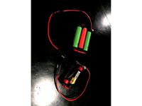 18650 Battery Holder/Sled x1,2,3,4 by ScottieD369