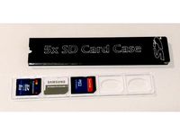 Laser Cut 5 SD Cards Storage Case by bratan
