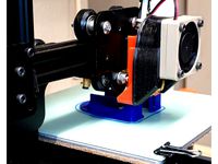 Cooling Fan Shroud for Creality Ender-2 by lewtwo