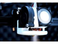 Ender 2/3/5 part-cooling fanduct (also fits CR10) by xeVox