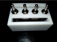 Toggle Switch Mounts (2 or 4) by Cotton80