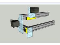 Biqu Laser Engraver Endstop Mounts by 8SquareFeet