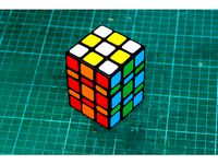 3x3x5 half proportional cuboid stickers by grafalex