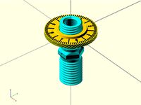 Thumbwheel for a Jack Screw by GeoDave