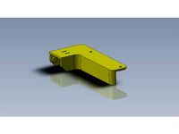 Heat Bed Cable Chain Mounts for Printrbot Simple Metal for X Axis Upgrade by Twolter66