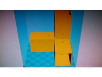 Coupler for 1" Aluminum Square Tube (3-Way) by Cotton80