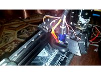 Tevo Tarantula X carriage for E3D V6 with BlTouch sensor mount by sergey130978